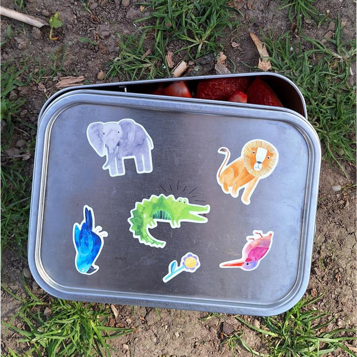 Spülmaschinenfeste Sticker *Wilde Tiere*