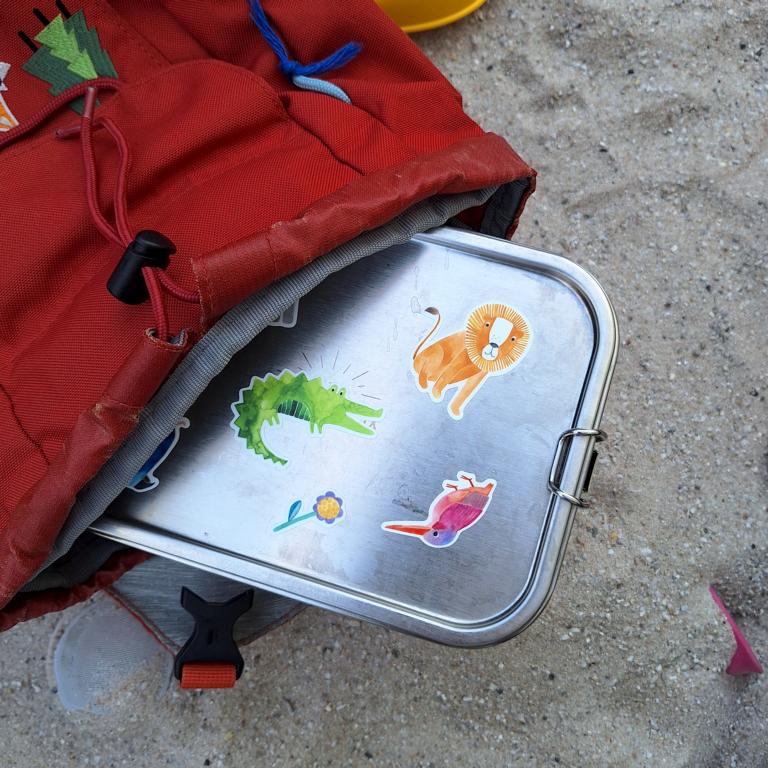 Spülmaschinenfeste Sticker *Wilde Tiere*