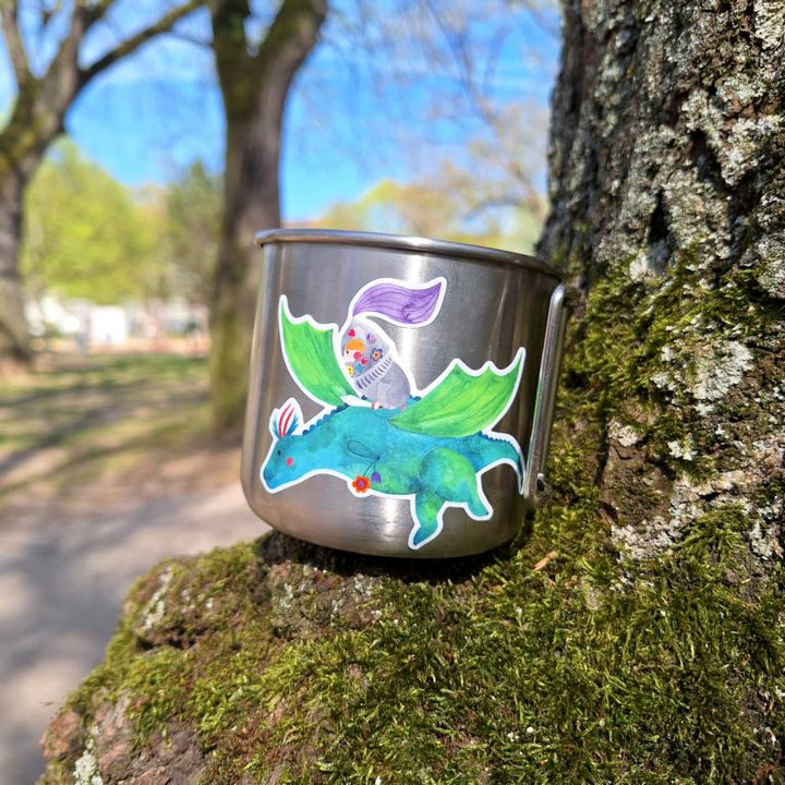 Spülmaschinenfeste Sticker *Ritter*