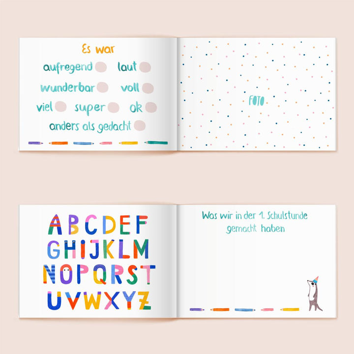 Buch *Mein erstes Schuljahr* zur Einschulung (Softcover)