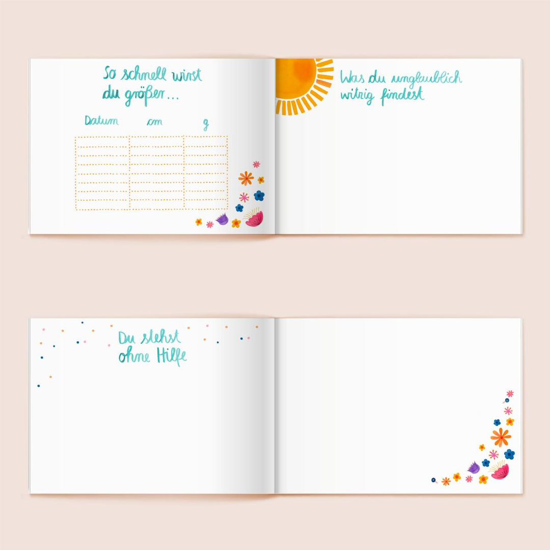 Babytagebuch *Welcome* (Hardcover)