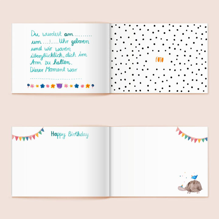 Babytagebuch *Welcome* (Hardcover)