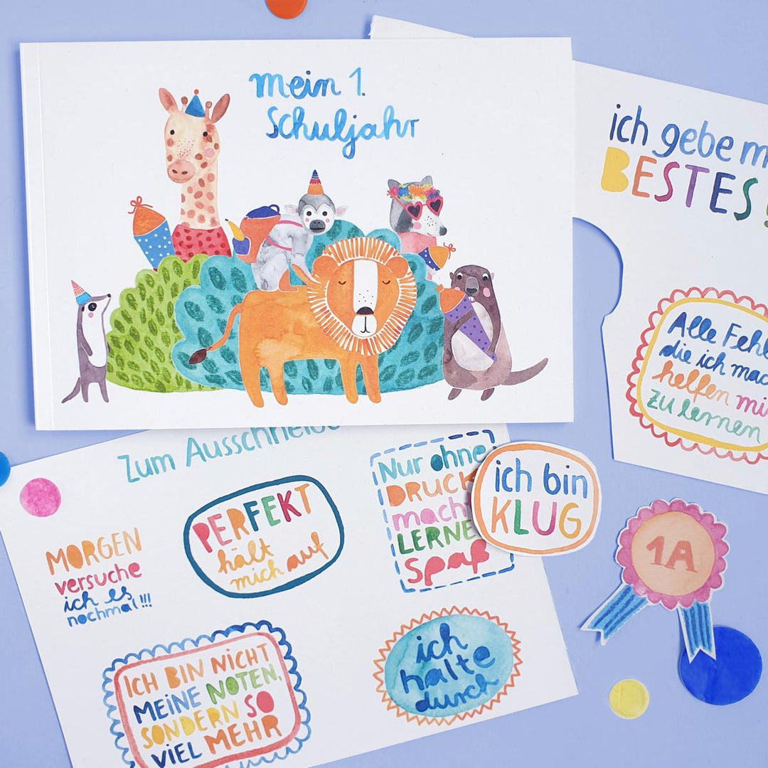 Buch *Mein erstes Schuljahr* zur Einschulung (Softcover)