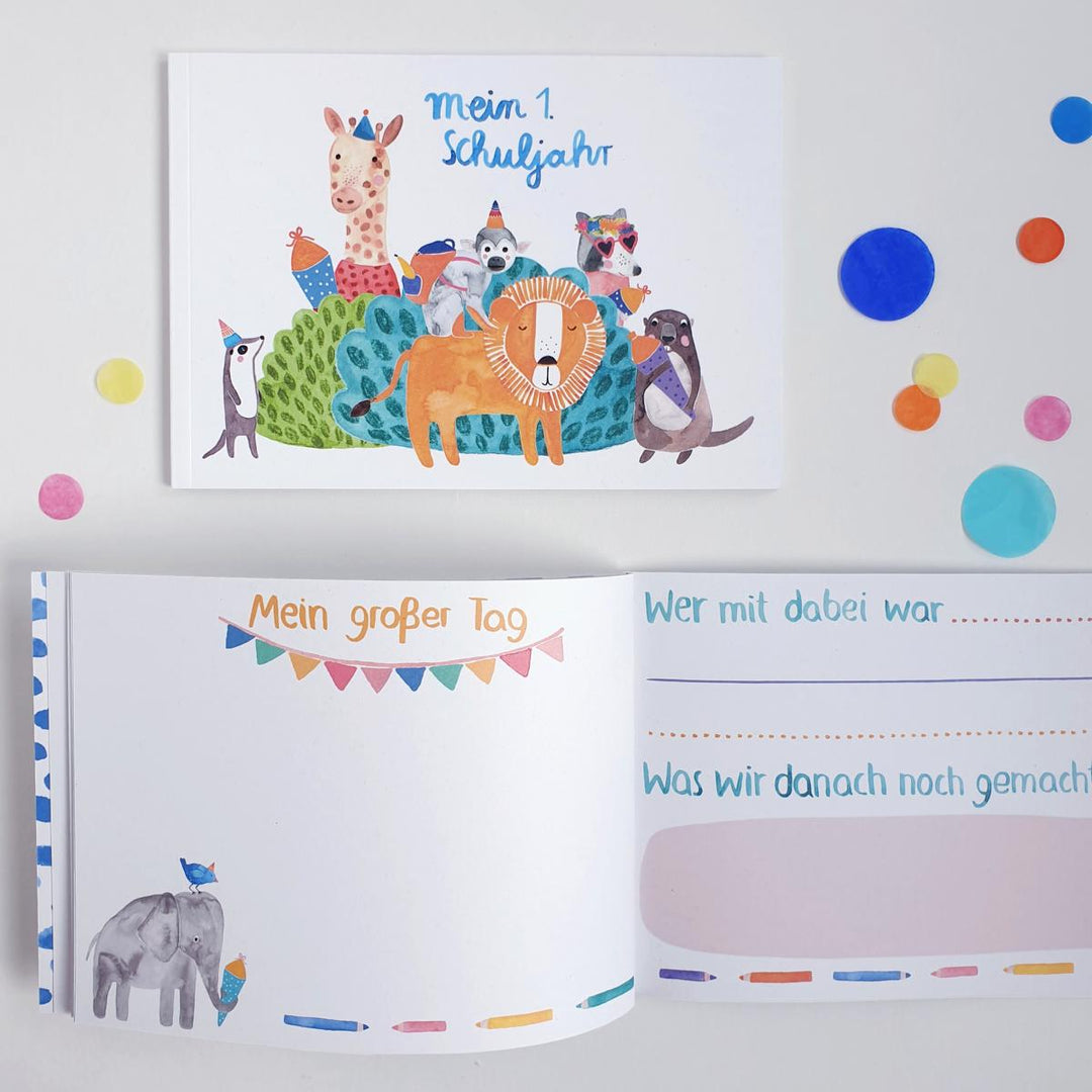 Buch *Mein erstes Schuljahr* zur Einschulung (Softcover)