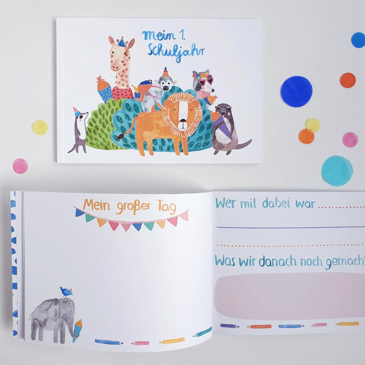 Buch *Mein erstes Schuljahr* zur Einschulung (Softcover)