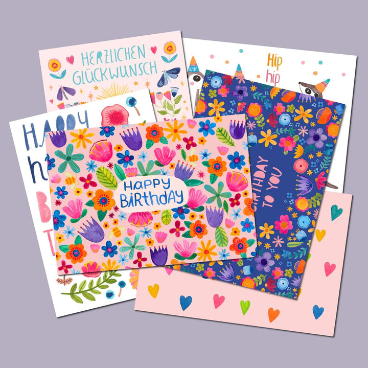 Postkartenset (10 Karten) *Geburtstag*