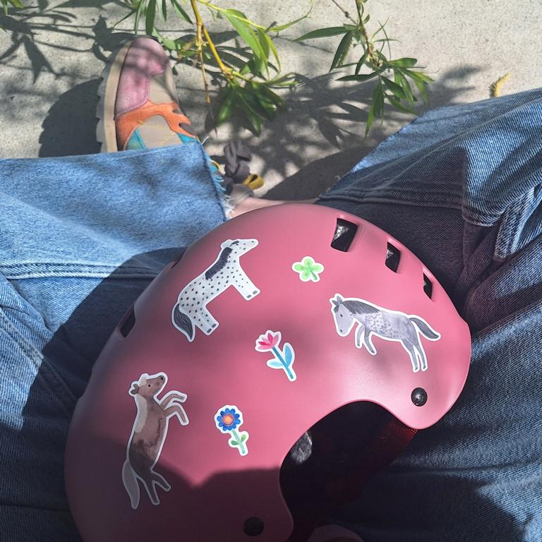 Spülmaschinenfeste Sticker *Pferde*