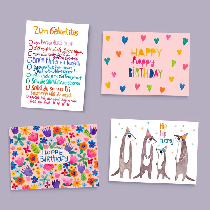 Postkartenset (10 Karten) *Geburtstag*