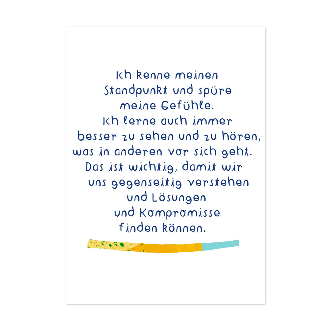 Karten für ein schönes Miteinander