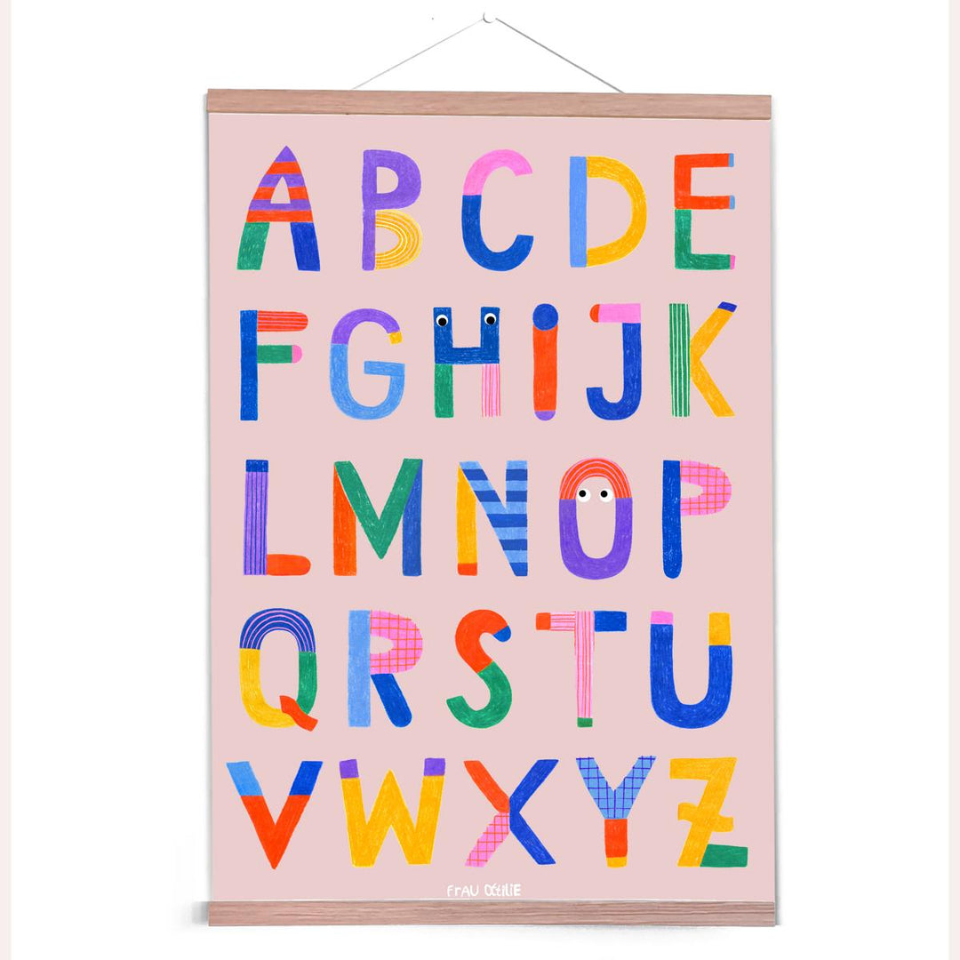 ABC Poster *Bunte Buchstaben*