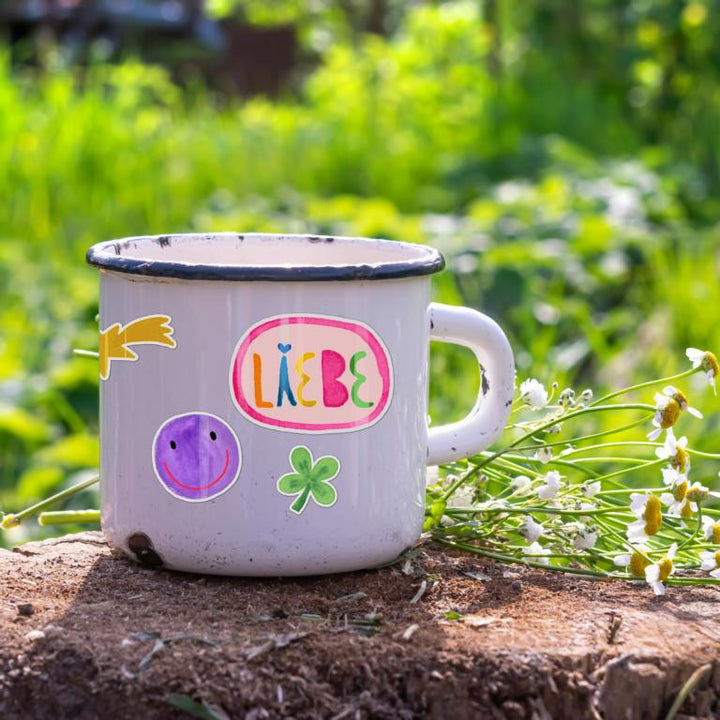 Spülmaschinenfeste Sticker *Affirmationen*