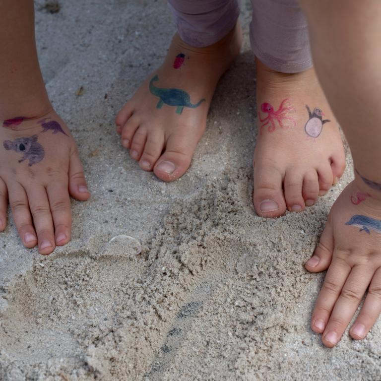 Kindertattoos *Wilde Tiere*