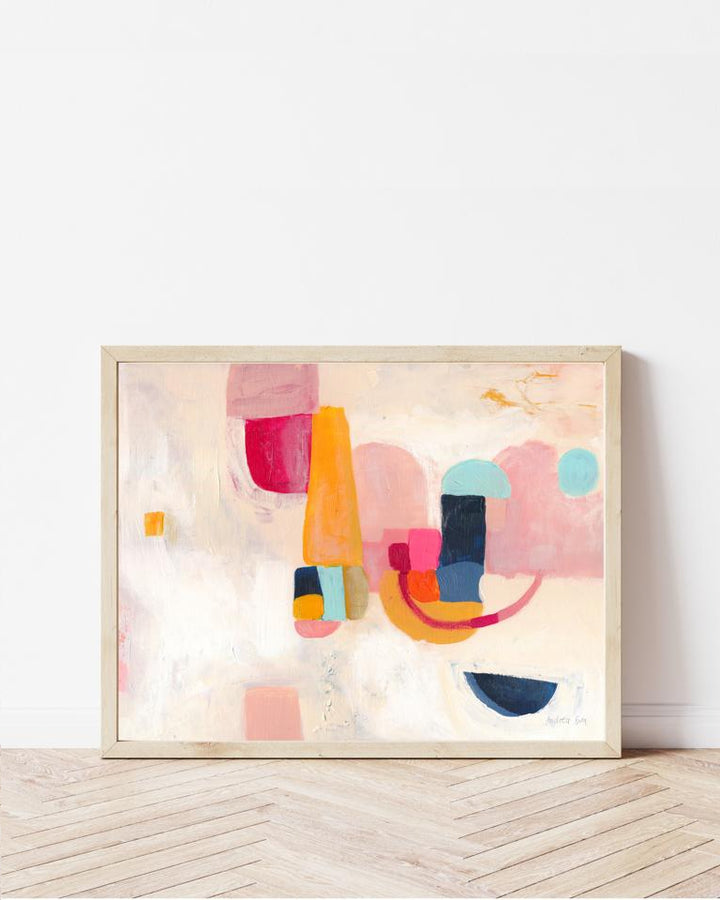Fine Art Print *Frisky Cubes and Circles*