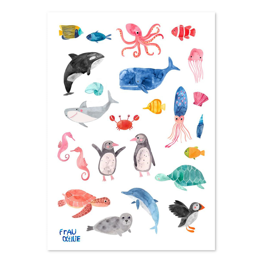 Kindertattoos *Wildes Meer*