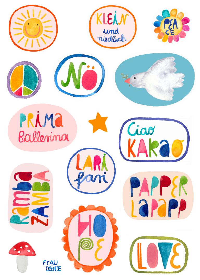 Sticker *Sonnenschein & Rambazamba*